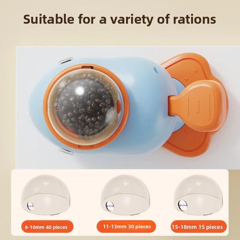 New product self-hi to relieve boredom and leak food toys, little whale pet feeder, cat and dog interactive toy trainer