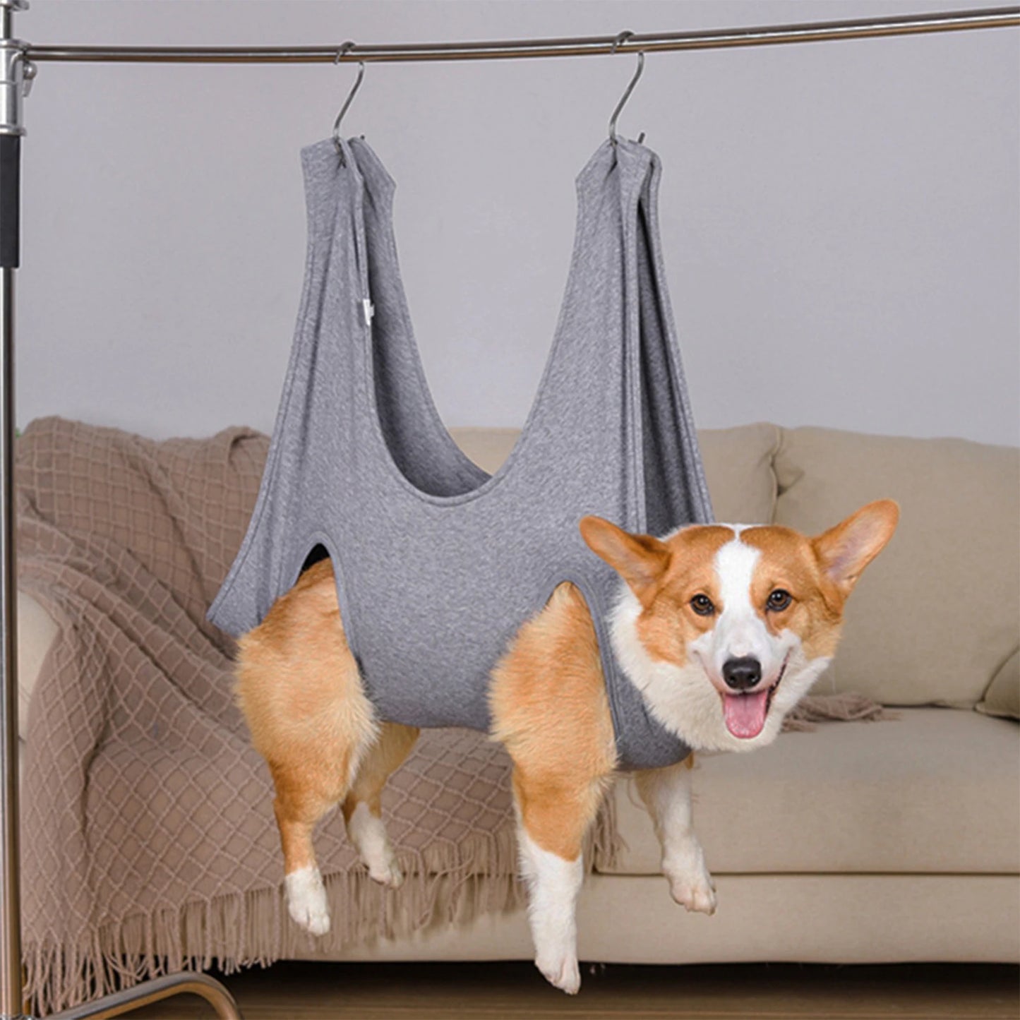 Pet Grooming Hammock & Bath Bag β Nail Clipper Restraint for Dogs & Cats
