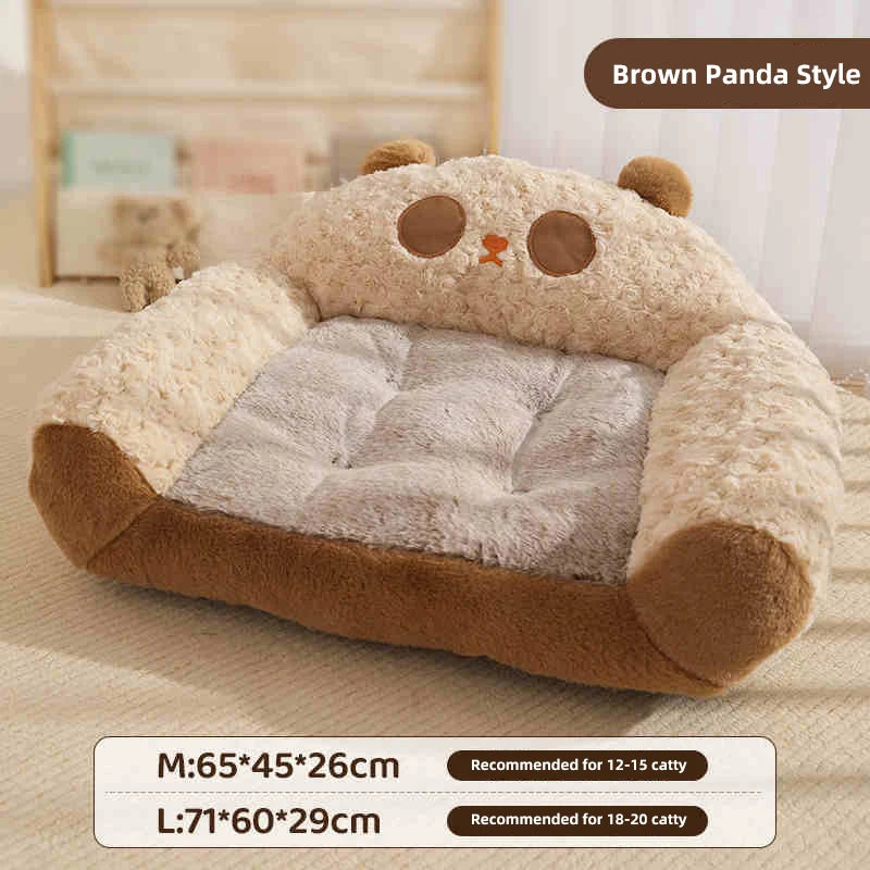 HOOPET Modern Plush Pet Kennel Sofa – Cozy & Luxurious