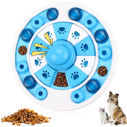 Multi-Functional Pet Puzzle Slow-Feeding Bow