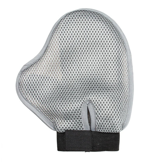 Dual-Sided Rubber Pet Bathing & Grooming Glove