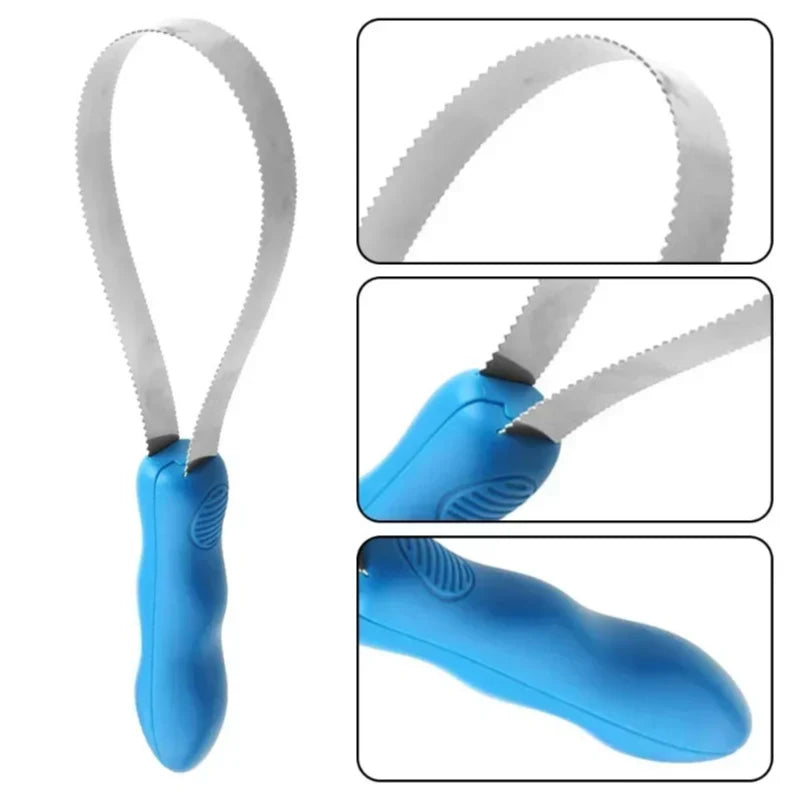 Pet Dog Sweat Scraper & Shedding Blade Brush