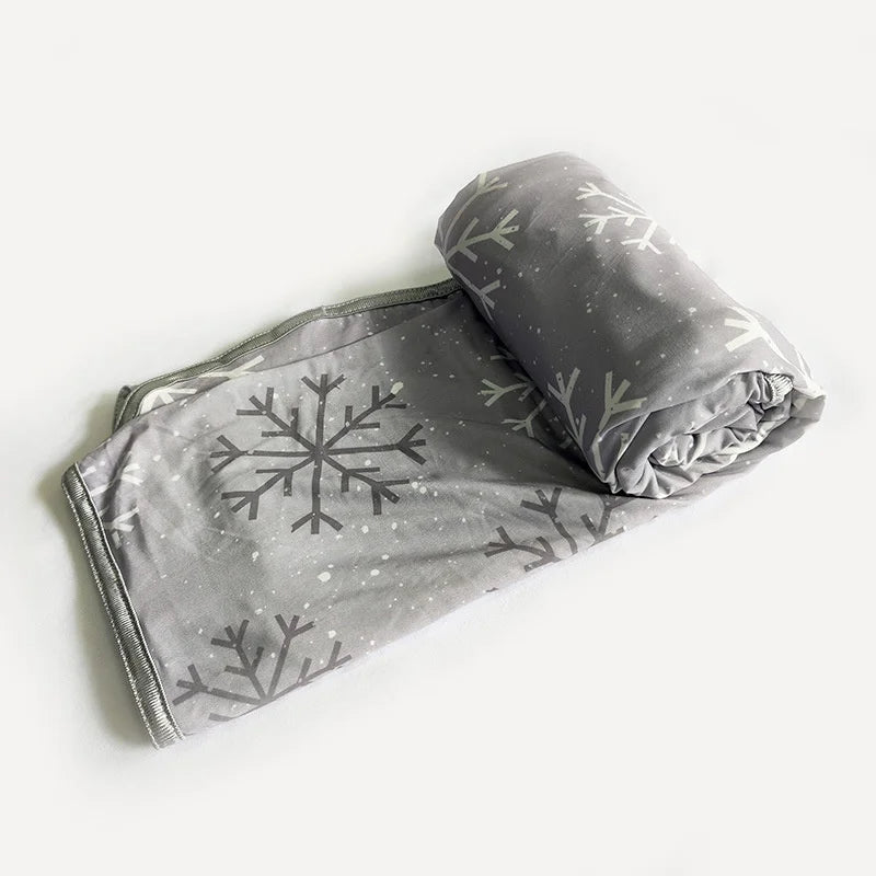 Ice Silk Cooling Blanket For Bed Silky Air Condition Comfort Lightweight Cooled Summer Quilt With Double Side Cooling Fabric