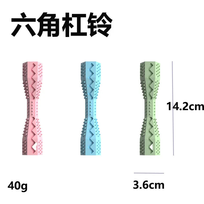 Cross border hot selling pet cat and dog chew toys, pet molars, dog molars, teeth cleaning sticks, large and small dogs