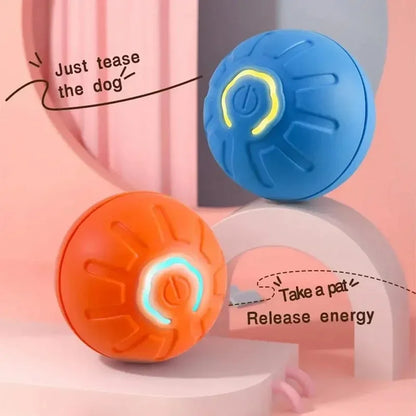 USB Cat Dog Chew Bounce Pet Smart Interactive Moving Ball Toy Ball Rolling Ball Pet Toy For Dogs Accessories Plush Toys Supplies