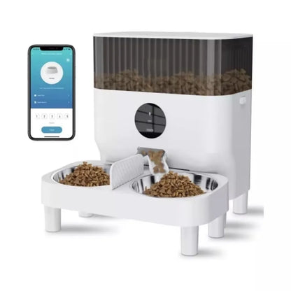 Video Version 7L Large-capacity Single Bowl Automatic Pet Feeder Video Voice Interaction Remote Feeder