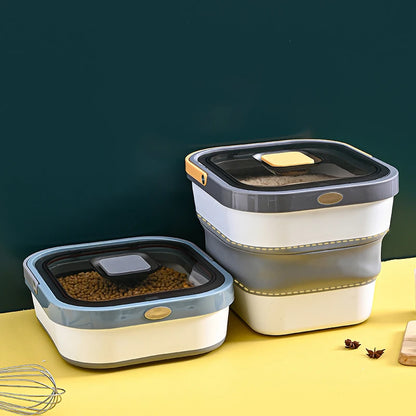 Luxury Foldable Portable Dog & Pet Food Storage Container – Wholesale