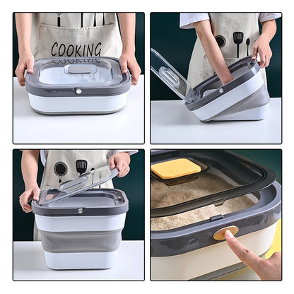 Luxury Foldable Portable Dog & Pet Food Storage Container – Wholesale