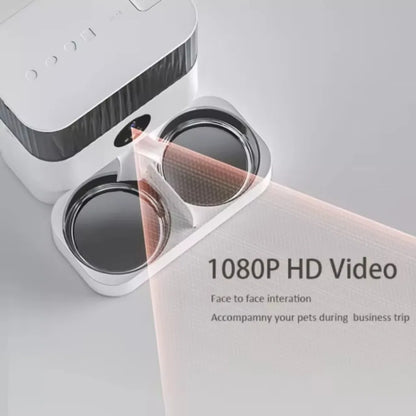 Video Version 7L Large-capacity Single Bowl Automatic Pet Feeder Video Voice Interaction Remote Feeder