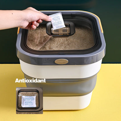 Luxury Foldable Portable Dog & Pet Food Storage Container – Wholesale