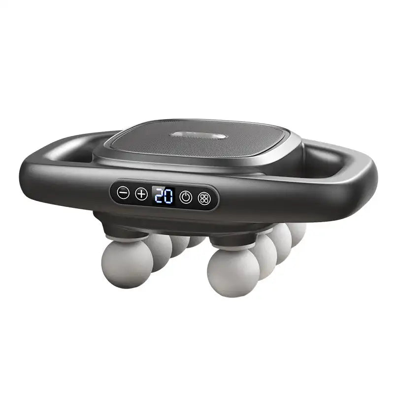 16-Drive 8-Head Massage Gun Set Fascia Gun High Frequency Vibration Muscle Relaxation Efficient Shaping Massage Relieve Fatigue