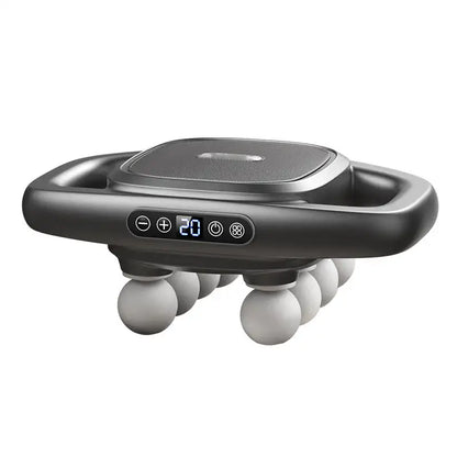 16-Drive 8-Head Massage Gun Set Fascia Gun High Frequency Vibration Muscle Relaxation Efficient Shaping Massage Relieve Fatigue