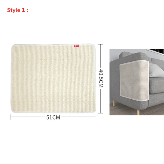 Sisal Cat Scratch Pad – Furniture Protector & Claw Care