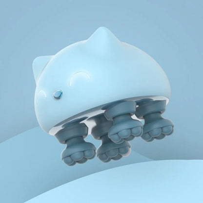 Automatic Rechargeable Electric Massager Human-Pet Dual Use Massager Cute styling Colorful Waterproof Massager