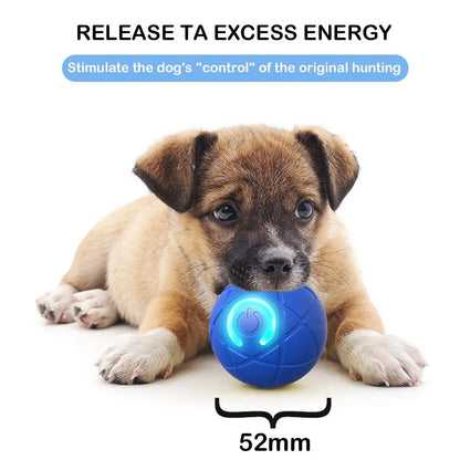 Smart Dog Toy Ball Electronic Interactive Pet Toy Moving Ball USB Automatic Moving Bouncing for Puppy Birthday Gift Cat Products