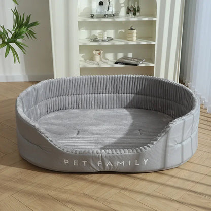 Super Soft Plush Donut Cat Bed – Washable & Comfortable