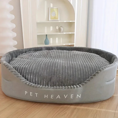 Super Soft Plush Donut Cat Bed – Washable & Comfortable