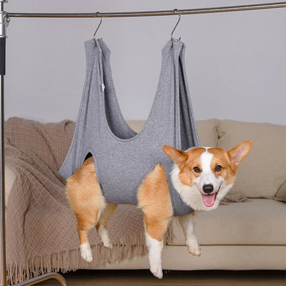 Pet Grooming Hammock & Bath Bag – Nail Clipper Restraint for Dogs & Cats