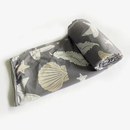 Ice Silk Cooling Blanket For Bed Silky Air Condition Comfort Lightweight Cooled Summer Quilt With Double Side Cooling Fabric