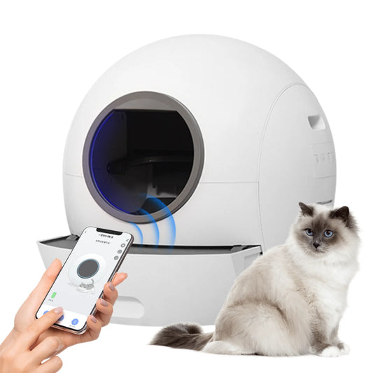Fully Enclosed & Self-Cleaning Cat  Box New Automatic Cat Toilet & Sandbox Premium Cat Accessory