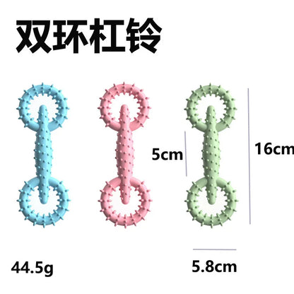 Cross border hot selling pet cat and dog chew toys, pet molars, dog molars, teeth cleaning sticks, large and small dogs