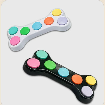 Audio Recording Button Integrated Soundboard Voice Machine Dog Cat Trainings Speaking Communication Puzzle Intelligent Toys